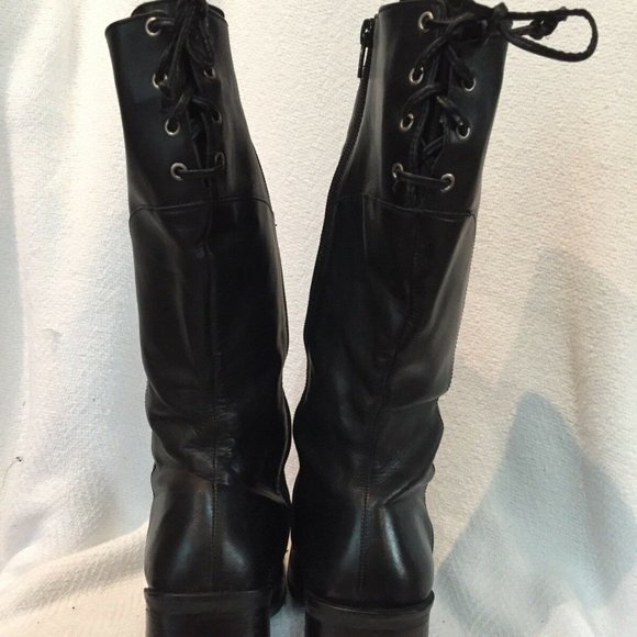 Diba USA Lake Block Heel Mid Calf Boots 10 Casual - Picture 6 of 8